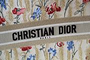 Dior Book Tote in Beige Thread Embroidery 41.5cm - 3