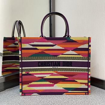 Dior Book Tote Colorfull Bag Size: 41.5x32x5cm
