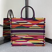 Dior Book Tote Colorfull Bag Size: 41.5x32x5cm - 4