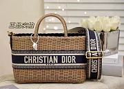Dior Wicker Basket bag Size 28x21x12cm - 1