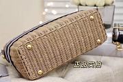 Dior Wicker Basket bag Size 28x21x12cm - 5