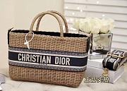 Dior Wicker Basket bag Size 28x21x12cm - 6