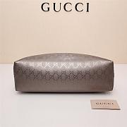 Gucci Silver GG Imprime Tote Bag 211137 38cm - 6