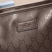 Gucci Silver GG Imprime Tote Bag 211137 38cm - 2