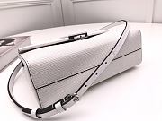 Louis Vuitton Pochette Grenelle Epi In White M55978 Size 23.5x16.0x8.0cm - 5