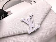 Louis Vuitton Pochette Grenelle Epi In White M55978 Size 23.5x16.0x8.0cm - 3