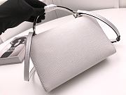 Louis Vuitton Pochette Grenelle Epi In White M55978 Size 23.5x16.0x8.0cm - 4