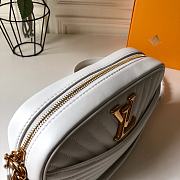Louis Vuitton New Wave Calfskin Leather In White M53683 Size 21.5x15.5x6.0cm - 5