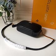 Louis Vuitton New Wave Calfskin Leather In Black M53683 Size 21.5x15.5x6.0cm - 3