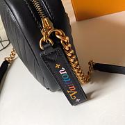 Louis Vuitton New Wave Calfskin Leather In Black M53683 Size 21.5x15.5x6.0cm - 6