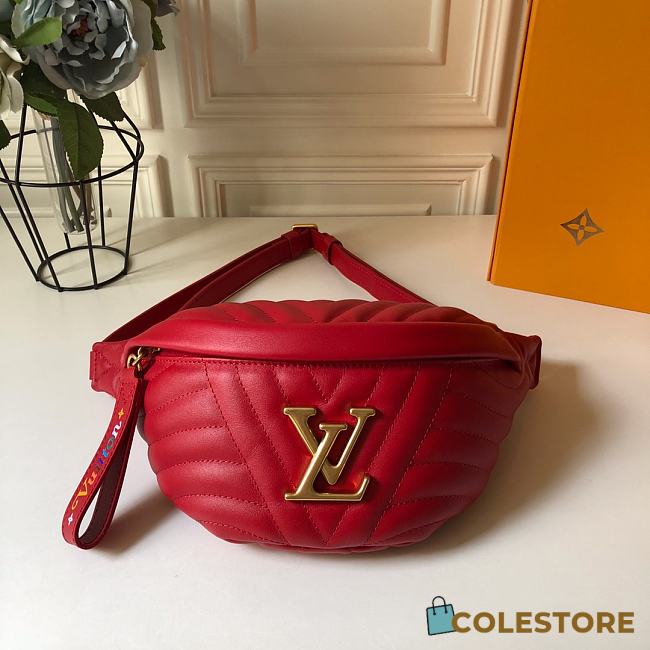 Louis Vuitton New Bumbag Wave Waist Bag In Red M53750 Size: 37x14x13 cm - 1