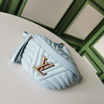 Louis Vuitton New Bumbag Wave Waist Bag M53750 In Blue M53750 Size 37x14x13cm
