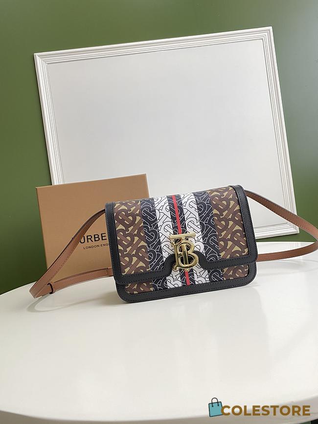 Burberry TB Exclusive Logo Lock Bag Size 21x6x16cm - 1