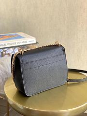 Louis Vuitton Lockme Chain Bag in Black M57073 Size 23x16x10cm - 3