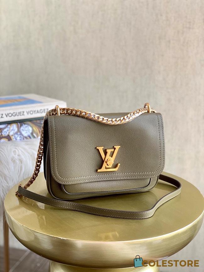 Louis Vuitton Lockme Chain Bag In Green M57067 Size 23x16x10cm - 1