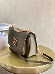 Louis Vuitton Lockme Chain Bag In Green M57067 Size 23x16x10cm - 6