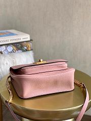 Louis Vuitton Lockme Chain Bag In Pink M57071 Size 23x16x10cm - 5