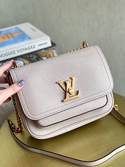 Louis Vuitton Lockme Chain Bag In Grey M57072 Size 23x16x10cm - 6