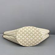 Medium Couffin Bag In Triomphe Canvas Celine Print White Size 67x30x19cm - 5