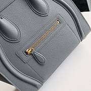 Nano Luggage Bag In Baby Drummed Calfskin 168243AQL Size 20x20x10cm - 2