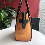 Ceiline Micro Luggage Handbag In Natural Yellow Calfskin Size: 27x27x15cm - 6