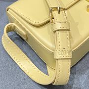 Ceiline Triomphe Shoulder Bag In Shiny Calfskin Size 20×10×4cm - 2