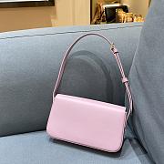 Ceiline Triomphe Shoulder Bag In Rose Quartz Size 20×10×4cm - 4