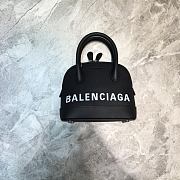 Colestore Balenciaga Women's Ville Xxs Top Handle Bag In Black/White - 1