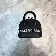 Colestore Balenciaga Women's Ville Xxs Top Handle Bag In Black/White - 4