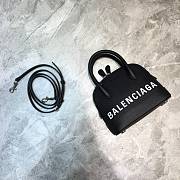 Colestore Balenciaga Women's Ville Xxs Top Handle Bag In Black/White - 5