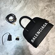 Colestore Balenciaga Women's Ville Small Top Handle Bag In Black/White - 1