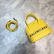 Colestore Balenciaga Women's Ville Xxs Top Handle Bag In Yellow Size: 26-12-22cm - 2