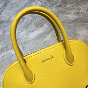Colestore Balenciaga Women's Ville Small Top Handle Bag In Yellow Size 26x12x22cm - 4