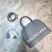 Colestore Balenciaga Women's Ville Small Top Handle Bag In Grey Size 26x12x22cm - 1