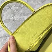 Colestore Balenciaga Women's Ville Small Top Handle Bag In Green Light Size 26x12x22cm - 2