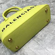Colestore Balenciaga Women's Ville Small Top Handle Bag In Green Light Size 26x12x22cm - 5