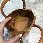 Colestore Balenciaga Women's Ville Xxs Top Handle Bag In Brown Size 18cm - 3
