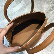 Colestore Balenciaga Women's Ville Small Top Handle Bag In Brown Size 26x12x22cm - 4