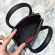 Colestore Balenciaga Women's Ville Xxs Top Handle Bag In Black/Pink Size: 18x8x16cm - 2