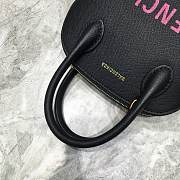 Colestore Balenciaga Women's Ville Xxs Top Handle Bag In Black/Pink Size: 18x8x16cm - 4