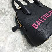 Colestore Balenciaga Women's Ville Xxs Top Handle Bag In Black/Pink Size: 18x8x16cm - 5