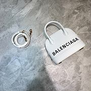 Colestore Balenciaga Women's Ville Xxs Top Handle Bag In White Size: 18x8x16cm - 1