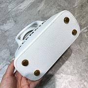 Colestore Balenciaga Women's Ville Xxs Top Handle Bag In White Size: 18x8x16cm - 3