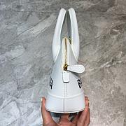 Colestore Balenciaga Women's Ville Xxs Top Handle Bag In White Size: 18x8x16cm - 6