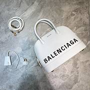 Colestore Balenciaga Women's Ville Small Top Handle Bag In White Size 26x12x22cm - 1