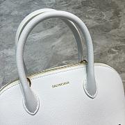 Colestore Balenciaga Women's Ville Small Top Handle Bag In White Size 26x12x22cm - 2
