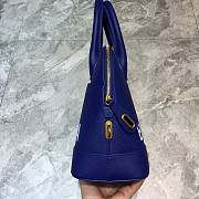 Colestore Balenciaga Women's Ville Small Top Handle Bag In Blue Size 26x12x22cm - 5