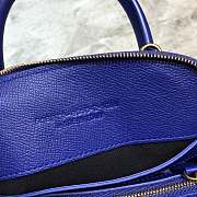 Colestore Balenciaga Women's Ville Xxs Top Handle Bag In Blue Size 18x8x16cm - 2