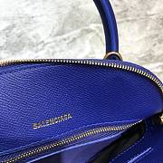 Colestore Balenciaga Women's Ville Xxs Top Handle Bag In Blue Size 18x8x16cm - 3