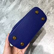 Colestore Balenciaga Women's Ville Xxs Top Handle Bag In Blue Size 18x8x16cm - 4